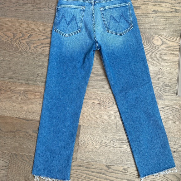 Mother Denim Jeans Rider Ankle Fray - Picture 2 of 5